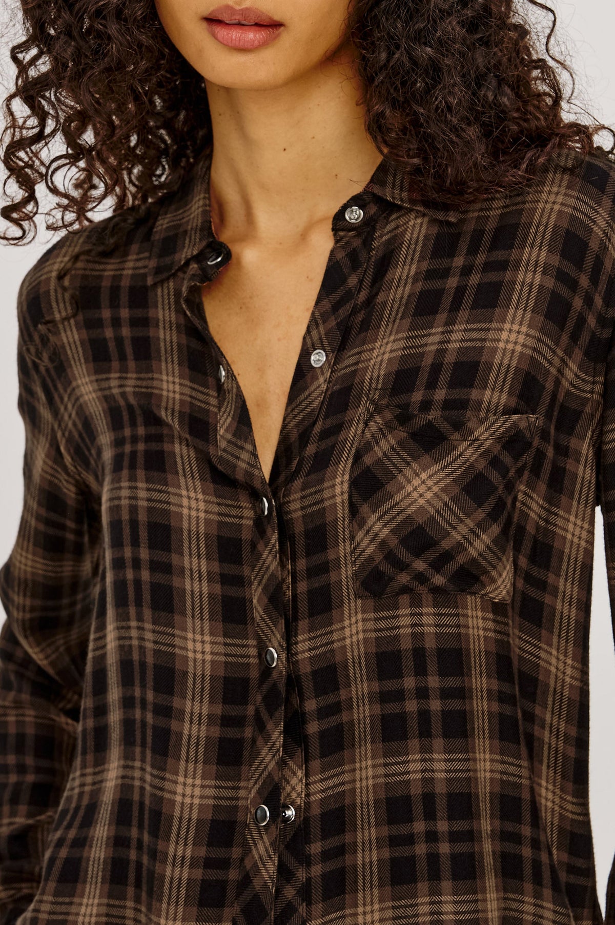 Hunter Shirt Almond Black