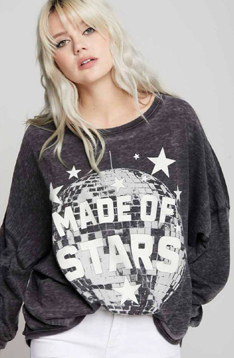 Made of Stars Sweatshirt Black