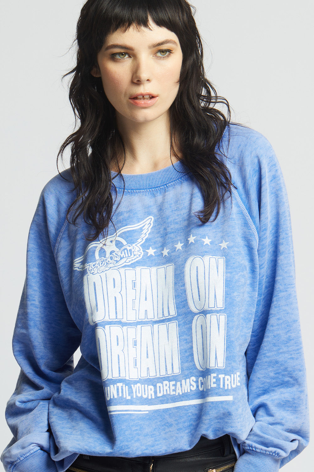 Aerosmith Dream On Sweater Electric Blue