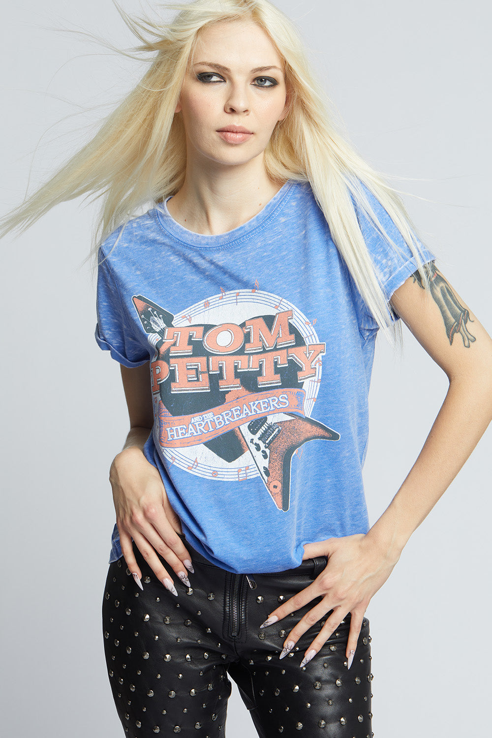 Tom Petty And The Heartbreakers Mary Jane Tee Electric Blue