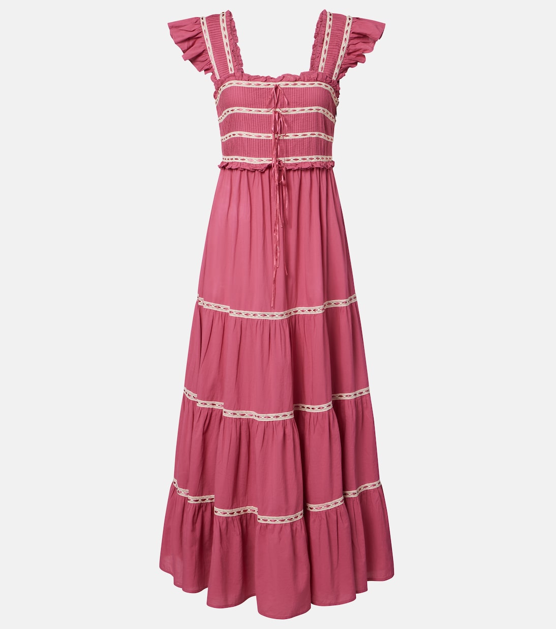 Chandra Dress Dusty Rose