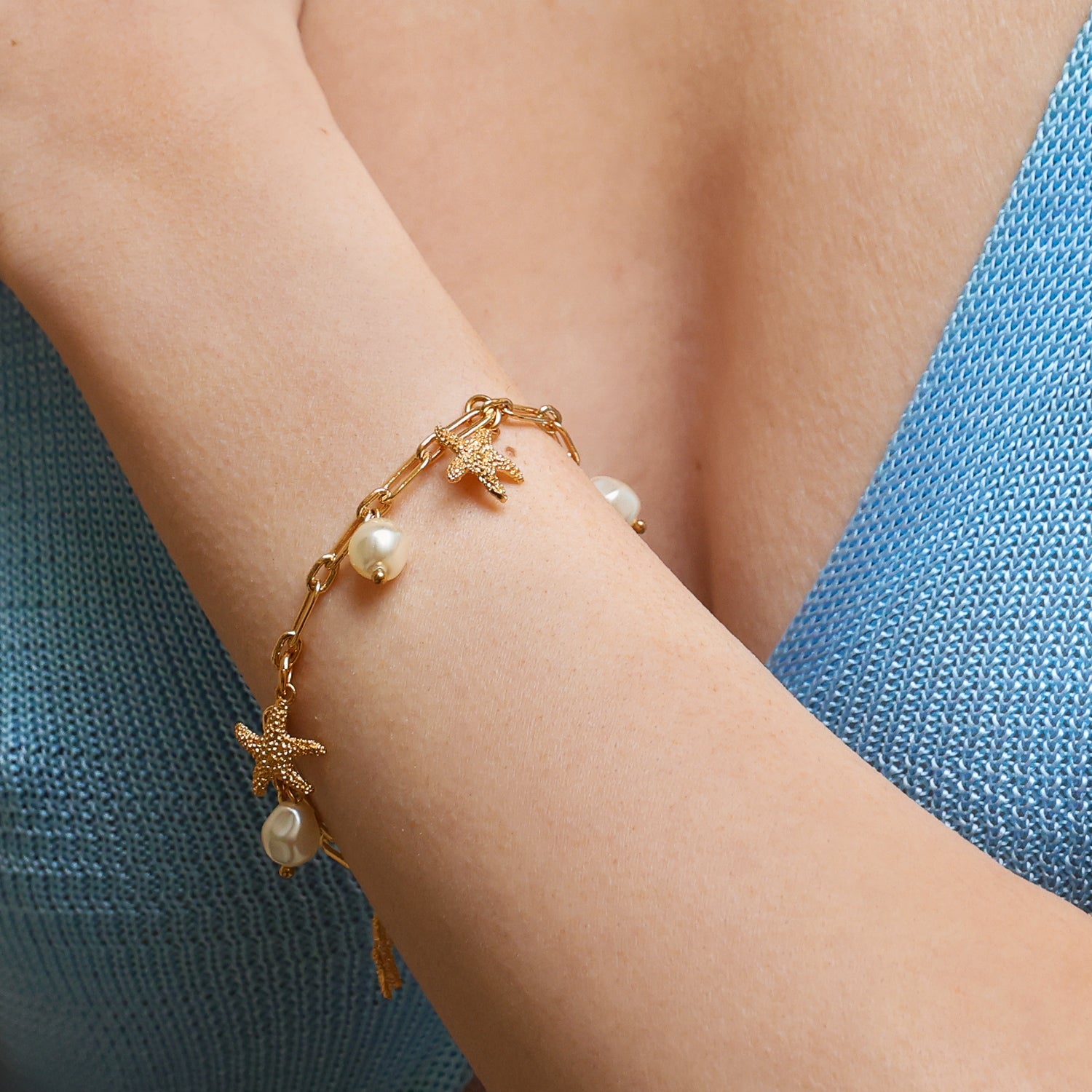 Sea Star Chain Bracelet