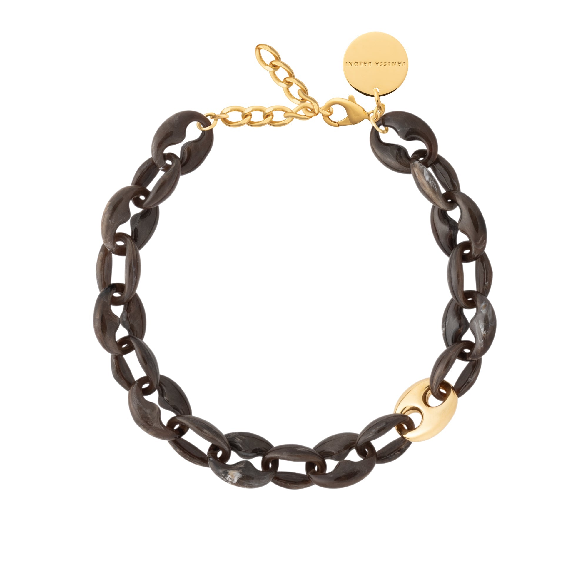 Turtle Necklace Brown