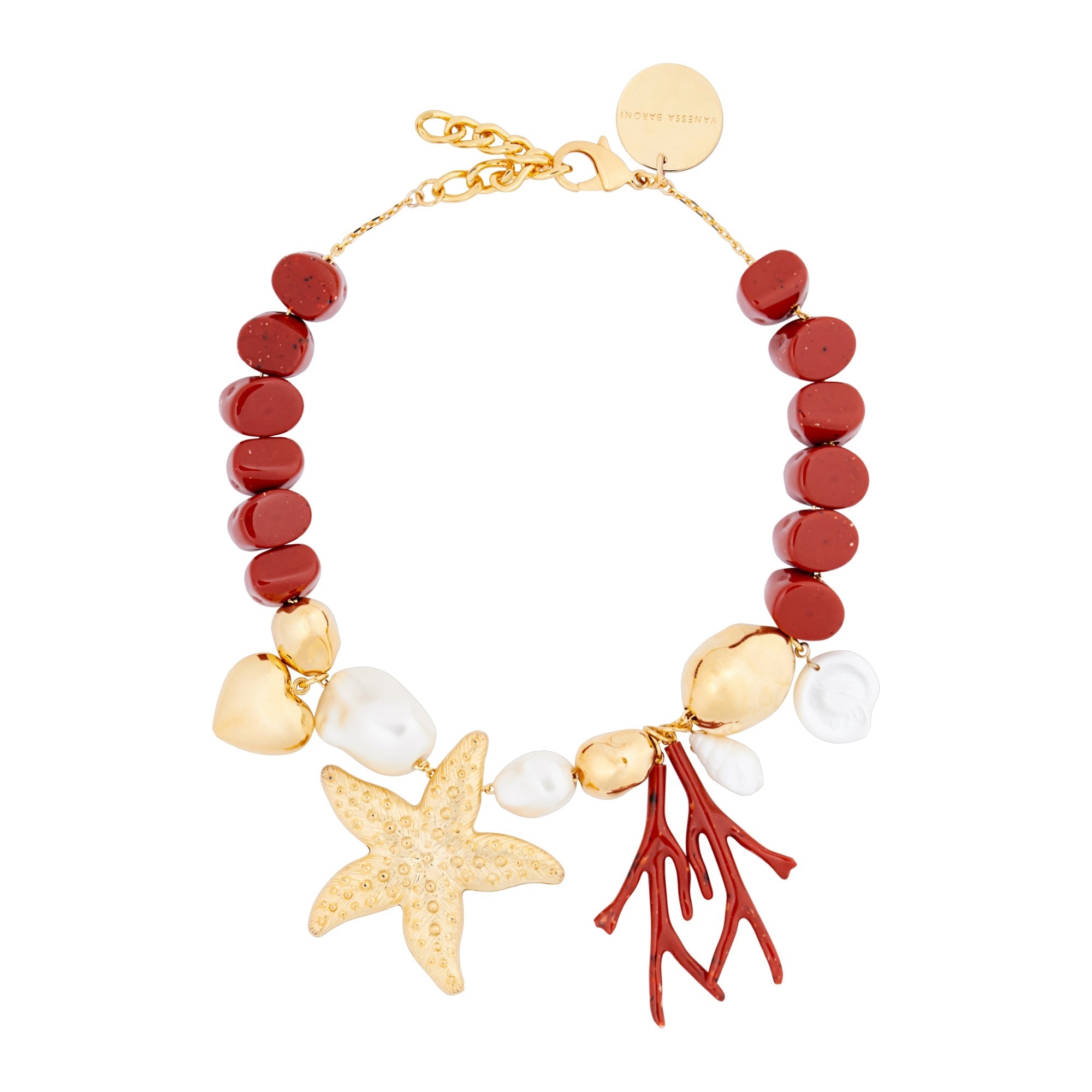 Beach Coral Necklace