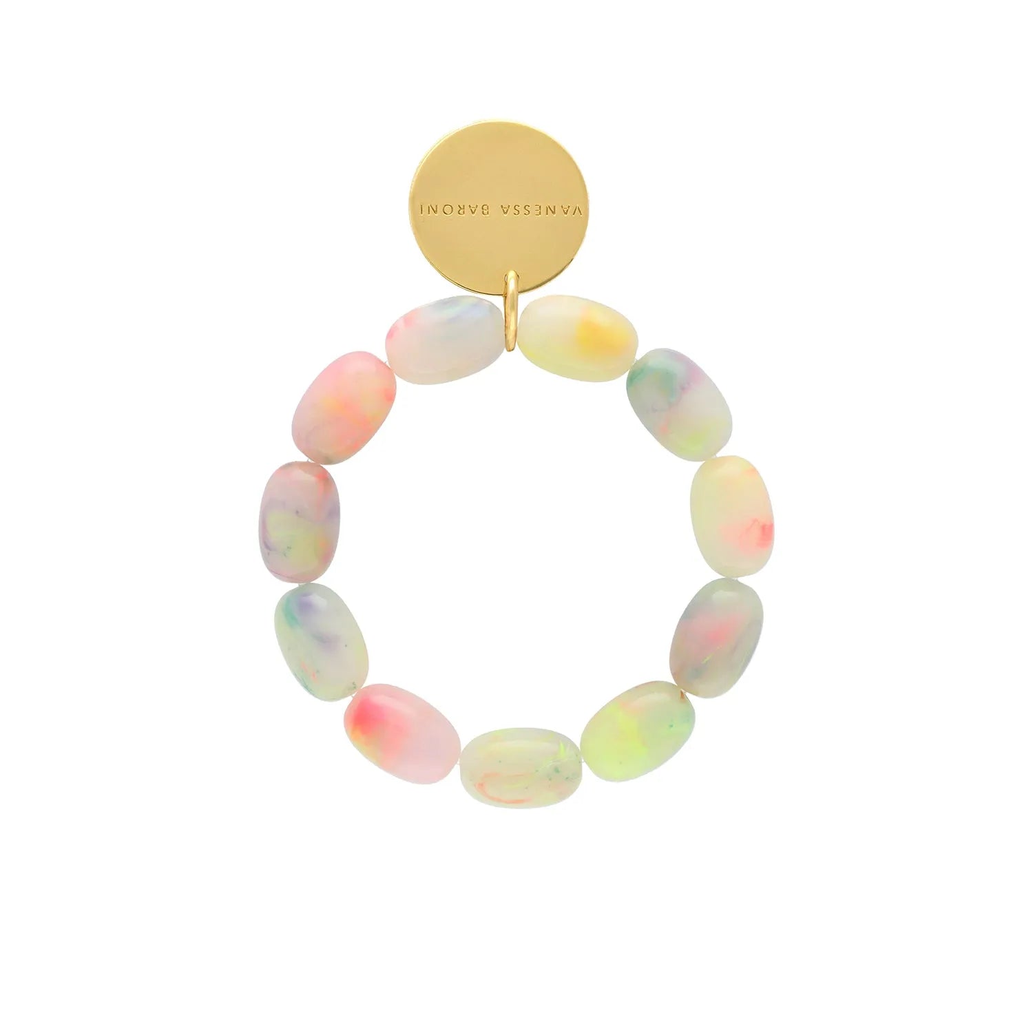 Olive Flex Bracelet Neon Rainbow