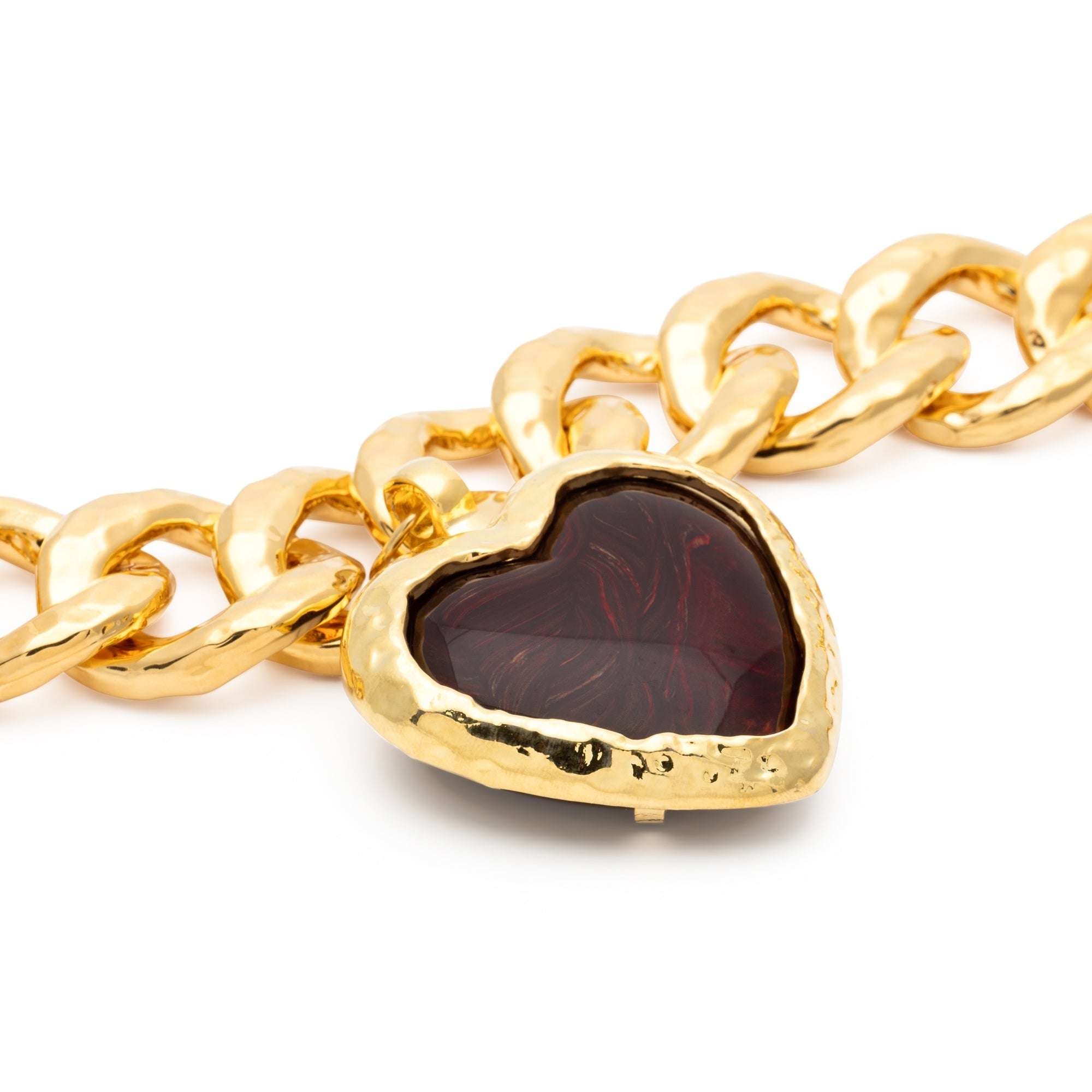 Big Hammered Necklace