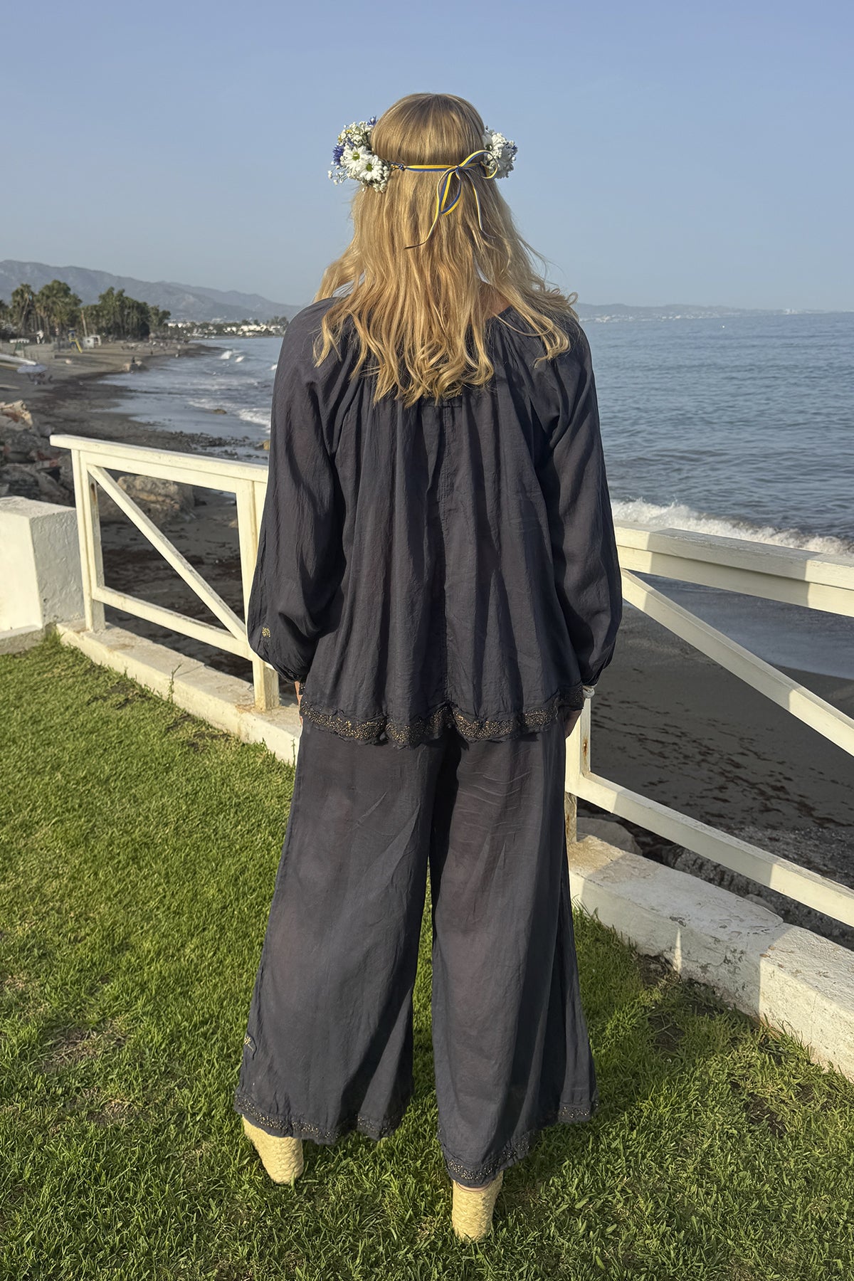 Cara Mia Pants Charcoal