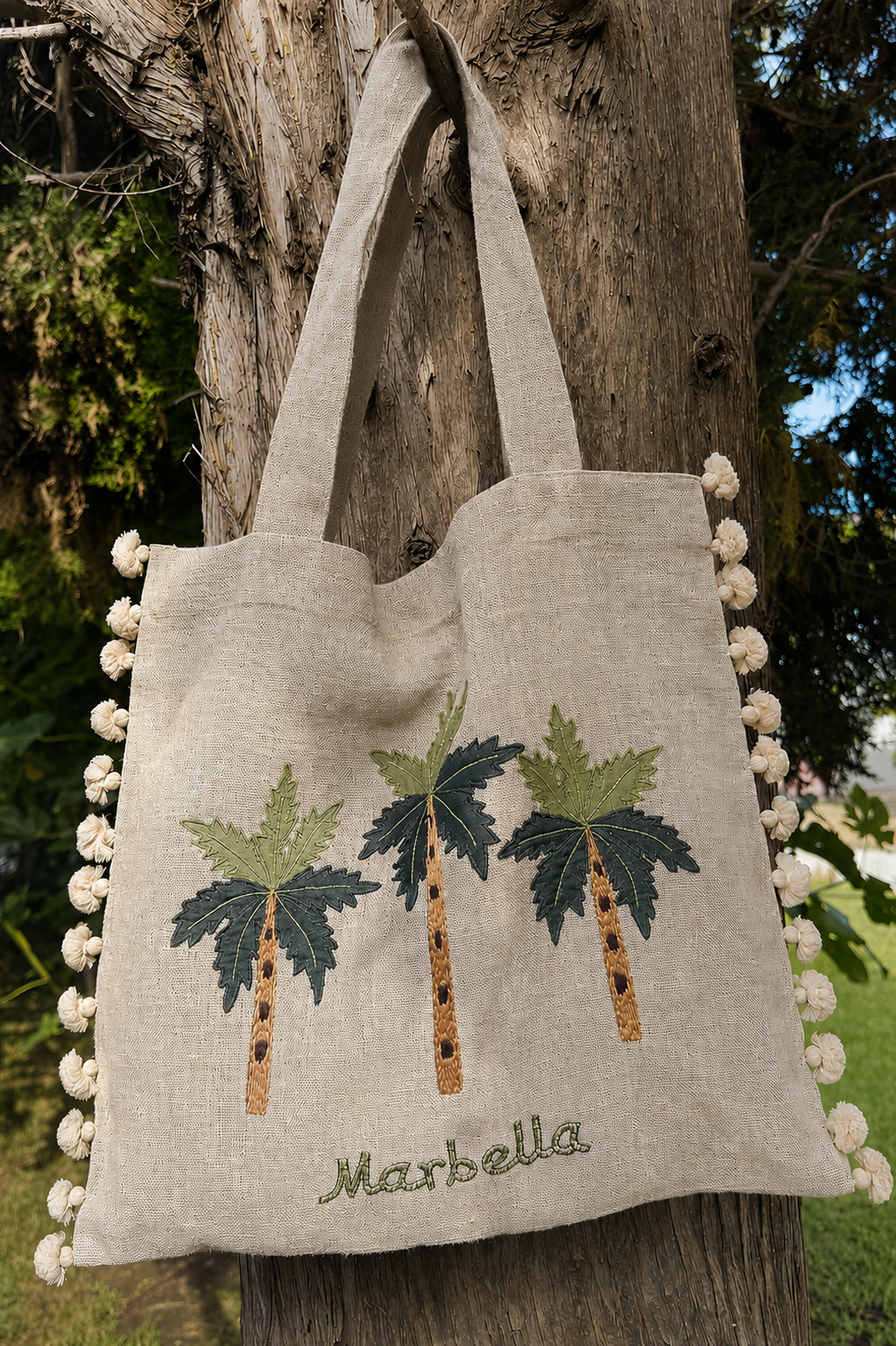 Marbella Palm Bag