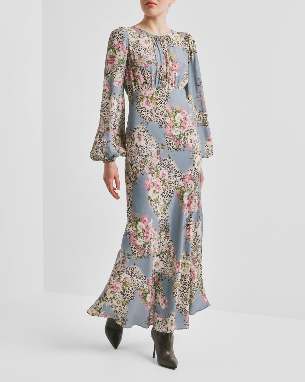 Viscose Maxi Dress Wild Bloom