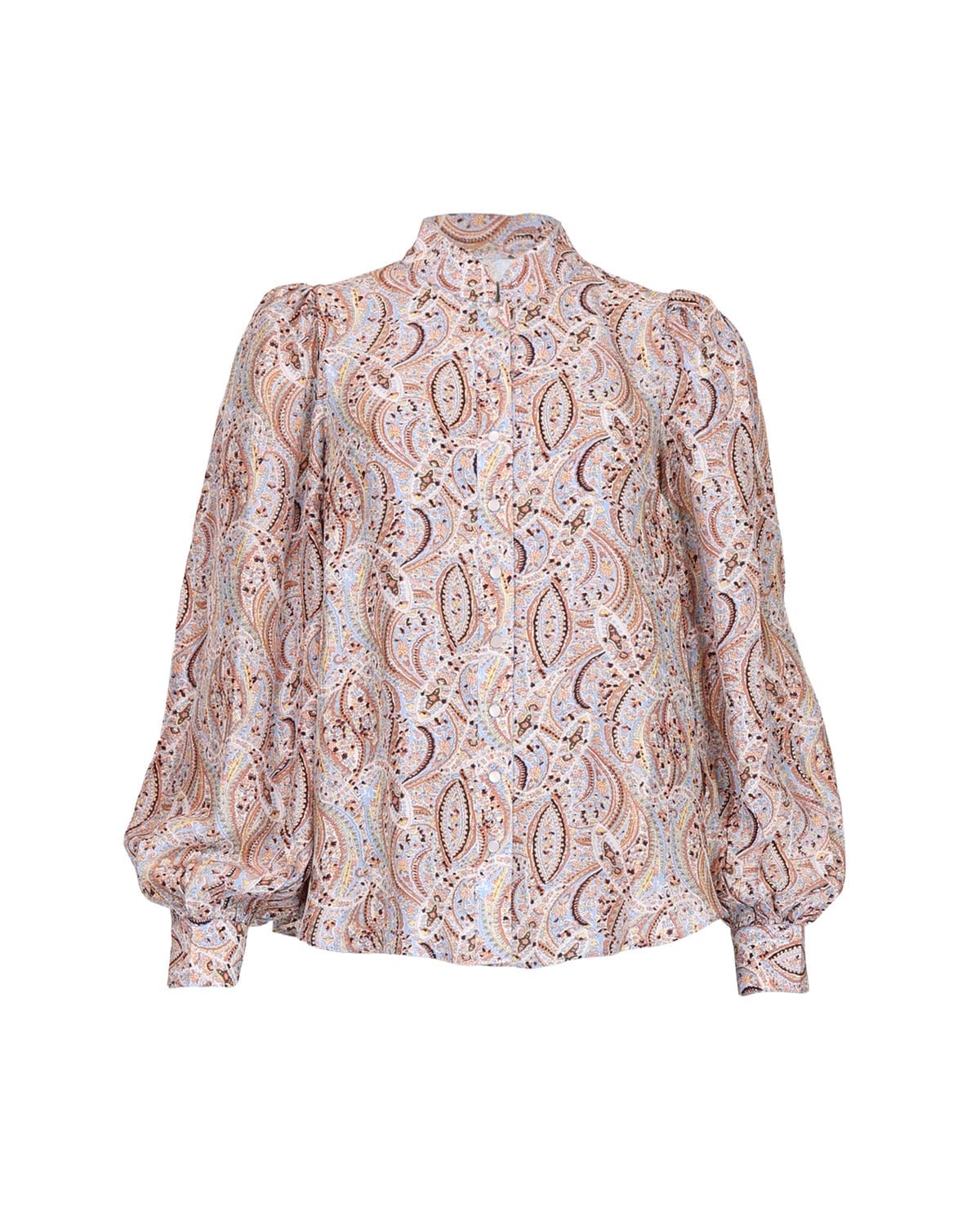 Striped Organza Blouse Midnight Field