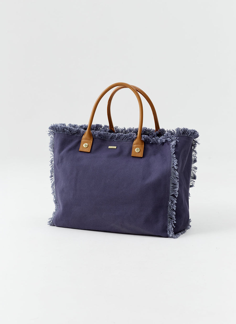 Cap Ferrat Navy Tote