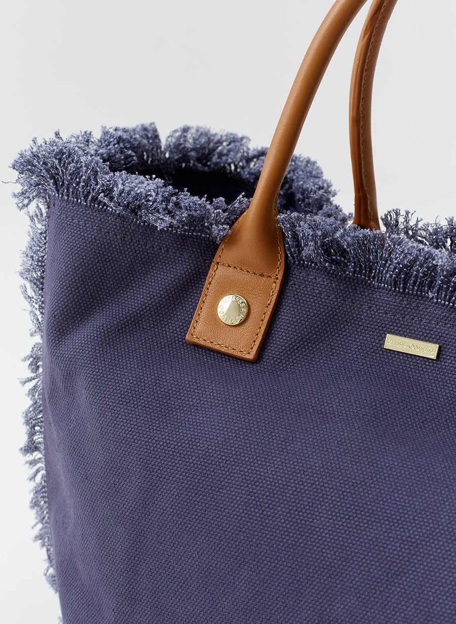Cap Ferrat Navy Tote