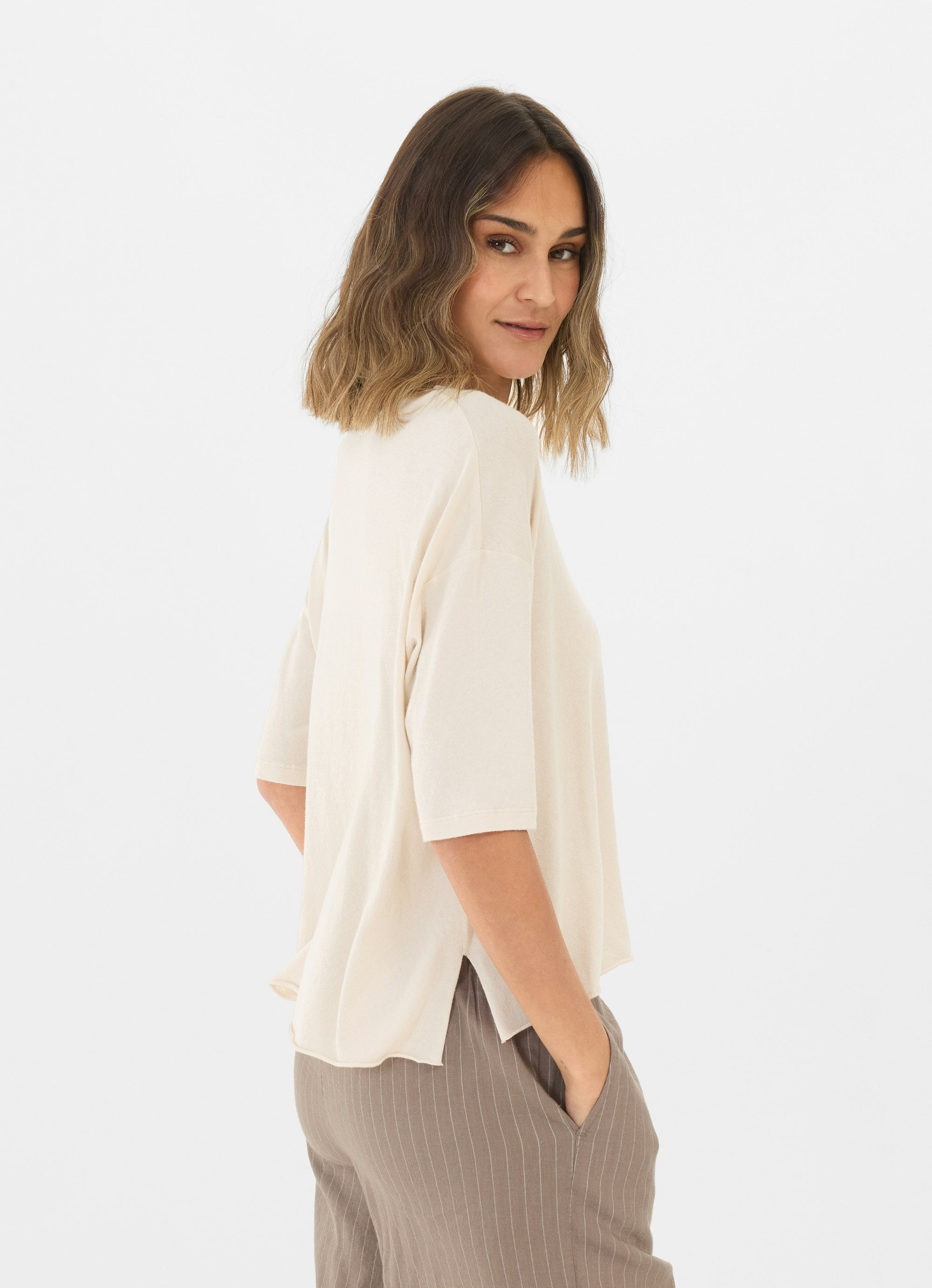 Florina Top Light Sand